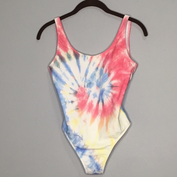 Abercrombie & Fitch Other - NWOT Tie Dye Open back One Piece Swim Bikini
